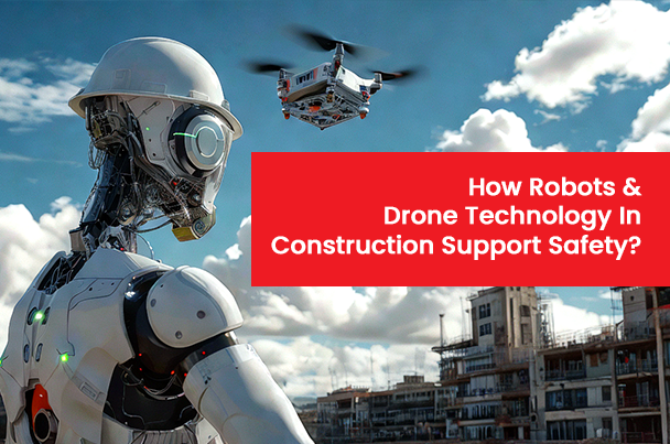 How Robots & Drone Technology in Construction Support Safety