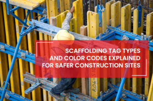 Scaffolding Tag Types and Color Codes